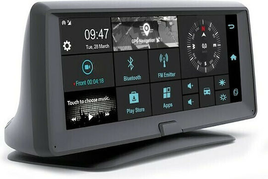Phonocar Οθόνη Αφής 7" Multimedia για Ταμπλό Αυτοκινήτου με Bluetooth / GPS