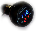 Car Lighter Voltmeter Digital Instrument USB