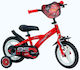 Huffy Cars 12" Kids Bicycle BMX Red