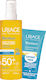 Uriage Bariesun Spray SPF50+ 200ml & After Sun Repair Balm 50ml Set with Sunscreen Spray & After Sun