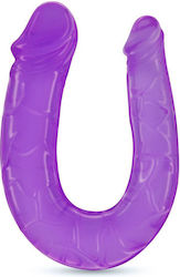 Crushious Double Trouble Ρεαλιστικό Dildo Purple 27cm