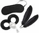 Crushious Dream Bondage Kit BDSM Kit Black 4pcs