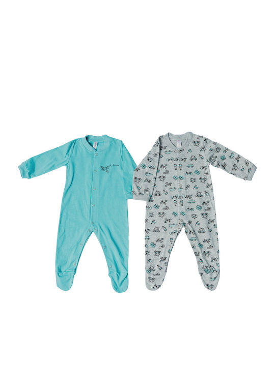 Joyce Mehrfarbiger Baby-Strampler Set