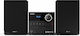 Sharp Sistem audio XLB517 15-XLB517BK cu CD / Media digitale Player și Bluetooth Negru