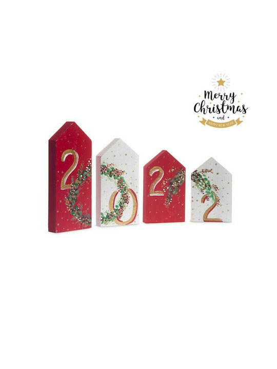 Parisis Christmas Wooden Figure Sign Length 17.5cm 2022