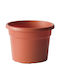 Viomes Cylindro Pot Plastic Cinnamon 35x35x26cm.