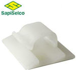 Sapiselco Cable Support White (1133)