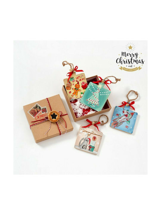 Παρίσης Christmas Set Ornaments Multicolour