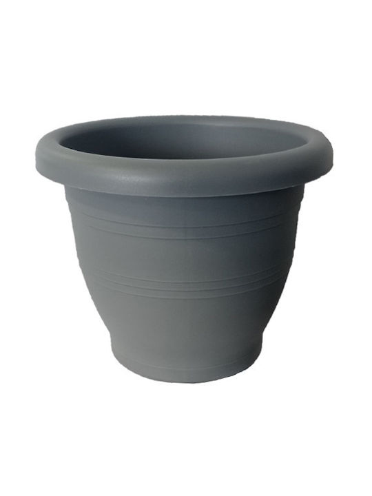 Cyclops Νο 331 Flower Pot 26x19cm Charcoal