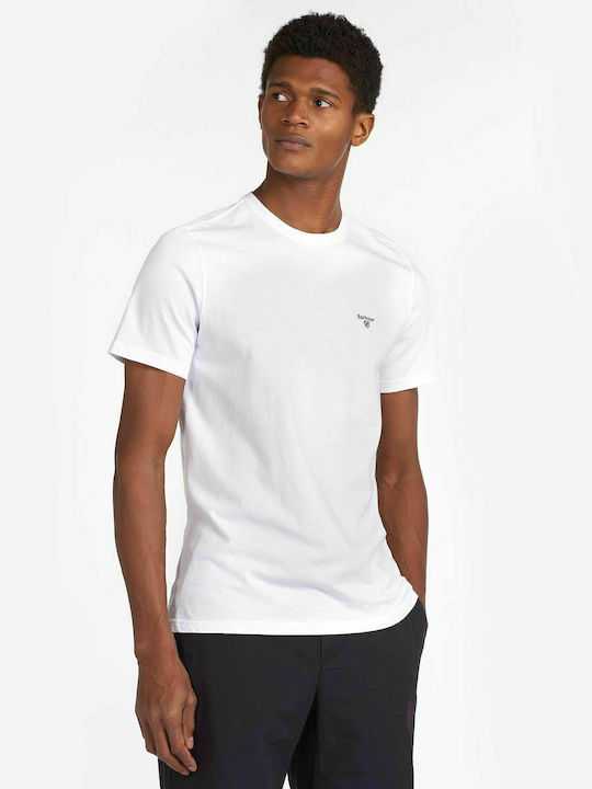 Barbour T-shirt Λευκό