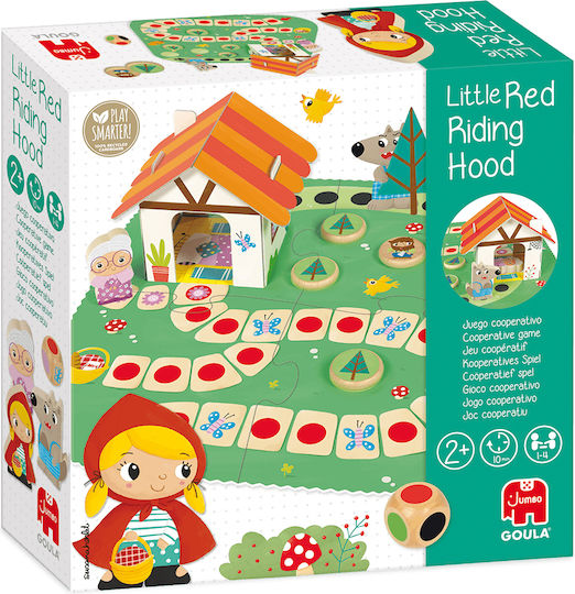 Επιτραπέζιο Παιχνίδι Little Red Riding Hood για 1-4 Παίκτες 2+ Ετών Jumbo