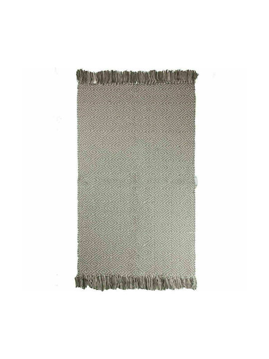 Synchronia Souk Rug Rectangular with Fringes Beige