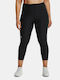 Under Armour Women's Cropped Running Legging High Waisted Black