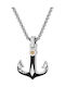Rosso Amante Anchor from Gold Plated Steel