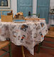Cokitex Τραπεζομάντηλο Cook Apricot 140x220εκ.