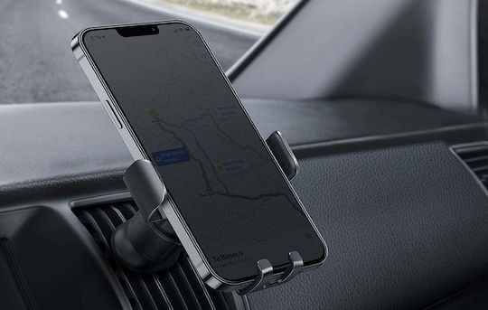 Baseus Metal Age II Suport Telefon 4.7" - 6.7" Red/Black Baseus Metal Age II Suport Telefon 4.7" - 6.7" Red/Black