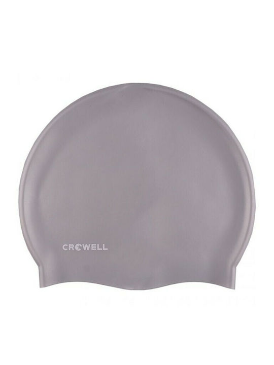 Crowell Mono Breeze 06 Σκουφάκι Κολύμβησης Ενηλίκων από Σιλικόνη Γκρι