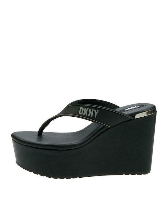 DKNY Trina Damenplattformen Schwarz