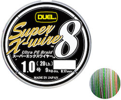 Duel Super X-Wire 8 Νήμα Ψαρέματος 300m / 0.21mm