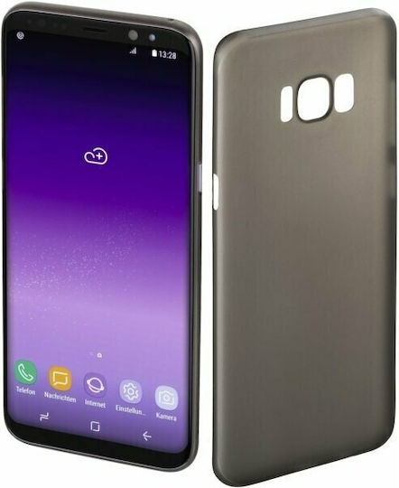 HAMA Ultra Slim Back Cover Σιλικόνης Μαύρο (Galaxy S8+)