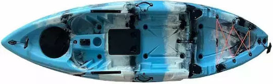 Fortis 71-37598 Πλαστικό Kayak Θαλάσσης 1 Ατόμου Μπλε