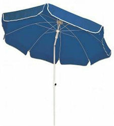 Campus Foldable Beach Umbrella Diameter 2m with UV Protection and Air Vent Blue