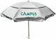 Campus Folding Beach Umbrella Diameter 2m with UV Protection Blue/Orange