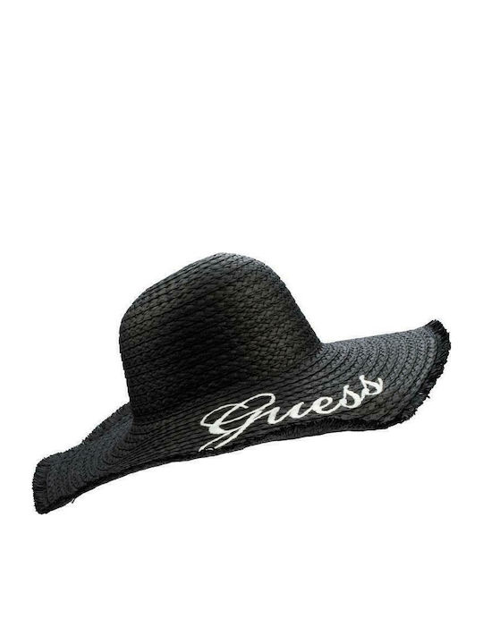 Guess Καπέλο Floppy Black Guess Καπέλο Floppy Black