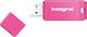 Integral Neon 16GB USB 2.0 Stick Ροζ