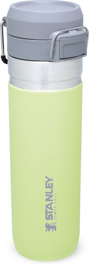Stanley Go Quick Flip Bottle Thermos Stainless Steel BPA Free 700ml Citron with Mouthpiece