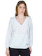 Women's Sweatshirt Hooded White