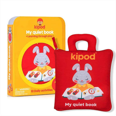 Kipod My Quiet Book Joc Educațional Cunoștințe pentru 3+ Ani