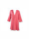 Nef-Nef Dearest Women's Mini Caftan Beachwear Pink
