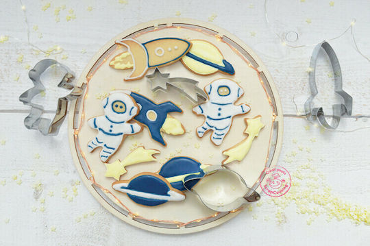 Scrap Cooking Space Κουπ Πατ Ανοξείδωτα 4τμχ