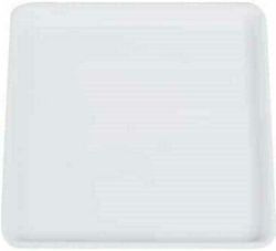 Viomes Linea 590 Farfurie Pot Plastic Alb 13x13buc
