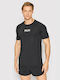 4F Men's Athletic T-shirt Short Sleeve Black