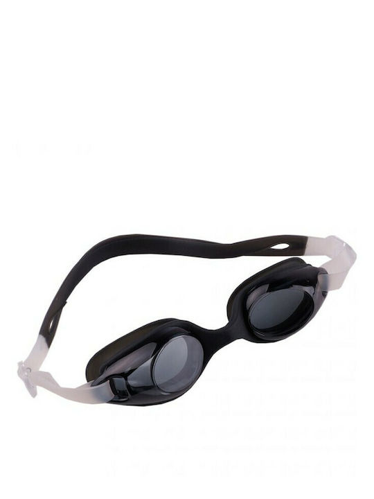 Crowell Crowell Sandy Swimming Goggles Kids with Anti-fog Lenses Black Black okul-sandy-czarn-bial