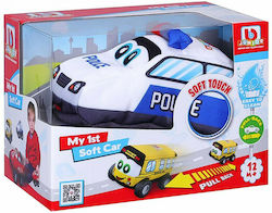 Bburago Fahrzeug Μy 1st Soft Car Police Car aus Stoff für 12++ Monate