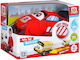 Bburago Vehicle My 1st Soft Car Race Car made of Fabric for 12++ Months