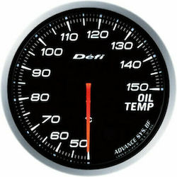 Defi Car Oil Temperature Analog Instrument 60mm 150C