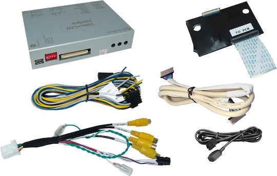 Kit Montare Cameră Auto Interfață video și cameră pentru Jeep 2018-2020 CS-RL4-UCON8-CP