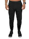 Pantaloni de trening cu Elastic Negru