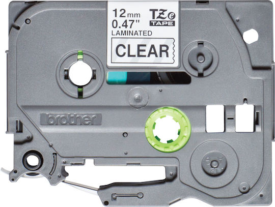Brother TZE131S Label Maker Tape 4m x 12mm in Transparent Colour Compatible with Brother TZe/TZ