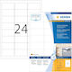 Herma 960 Self-Adhesive Rectangular A4 Labels 63.3x33.9mm