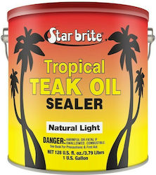 Star Brite Tropical Teak Oil Natural Light Colo...