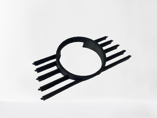 Arlon special Βάση Οργάνων Αυτοκινήτου Μονή 52mm Bmw Σειρά 5 E60-E61 2003-2010 για τοποθέτηση στον Αεραγωγό