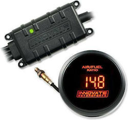 Innovate Motosports DB-Red Kit Ψηφιακό Όργανο Αέρα-Καυσίμου Αυτοκινήτου LC-2 & O2 Sensor