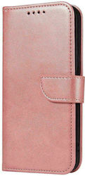 Hurtel Magnet Elegant Wallet Δερματίνης Ροζ (Po...