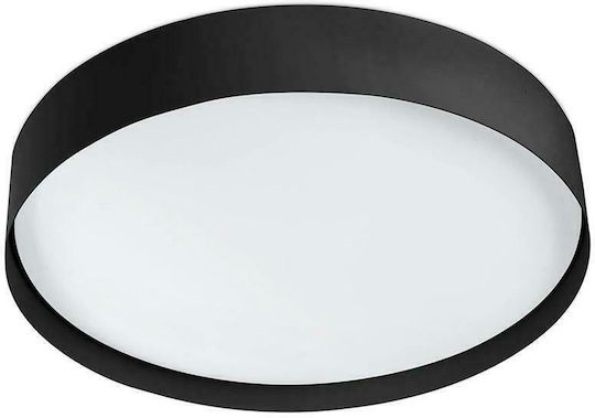 Faro Barcelona Vuk Deckenleuchte 36.6cm Schwarz mit Integrierter LED