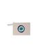 Toiletry Bag Good Luck in White color 35cm